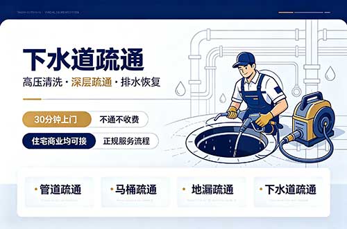 额敏下水道疏通